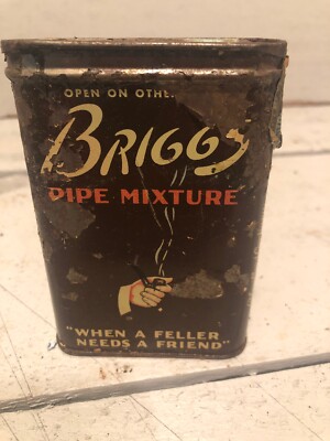 2 Antique Tobacco Tins. Edgewood And Briggs