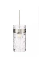 Z-Lite 3035P12 Fontaine 4 Light 13"W Pendant - Nickel