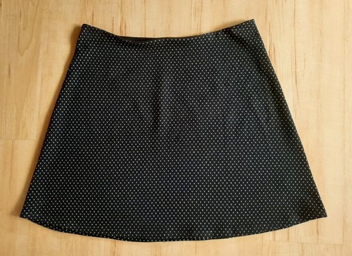 Modern Essentials by Tchibo Rock in Schwarz mit Silber Gr. 44/46 Wie Neu
