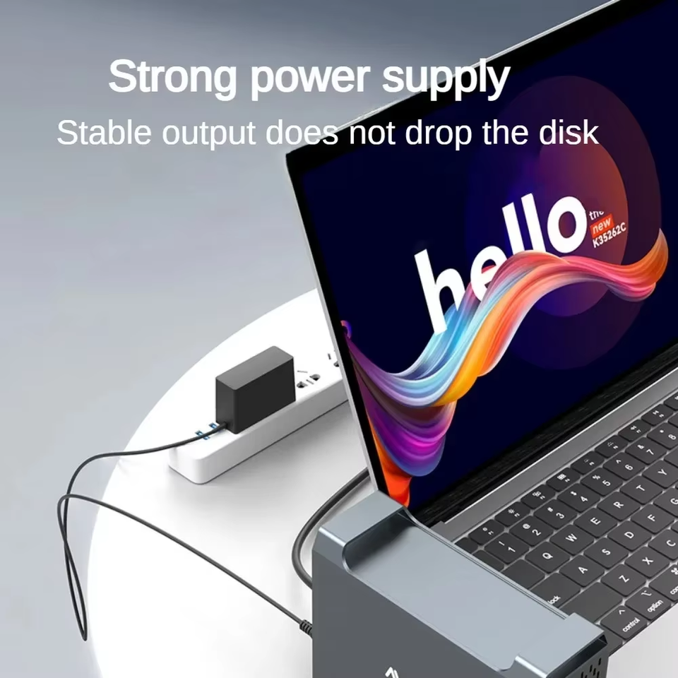 3.5 Inch Dual Bay External Hard Drive Enclosure Array Cabinet SATA Hard ...