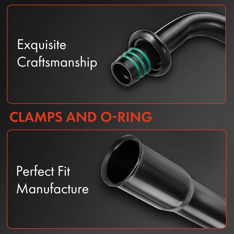 Linha de sucção de mangueira de refrigerante AC para Ford Tempo 1993-1994 Mercury Topaz 2.3L - Imagem 2 de 4