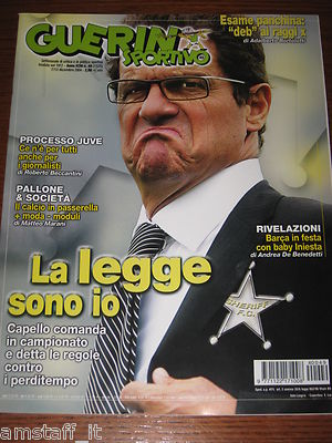 GUERIN SPORTIVO 2004/49=FILMMEISTERSCHAFT=REGGINA=FABIO CAPELLO=ALKMAAR=INIESTA=
