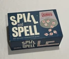 Vintage original Parker Brothers Spill And Spell Game 1957