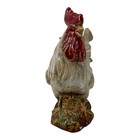 OBO🌻🐓Beautiful 8" Medium ROOSTER CERAMIC SUNFLOWER FARMHOUSE COUNTRY STATUE 🐓 — photo 6