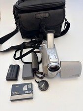 Canon ZR45MC Silver 18X Optical Zoom 360X Digital Zoom Video Camcorder READ