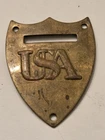 Rare 1861 CIVIL WAR USA Saddle Tag ILL FATED ALLEGHENY ARSENAL MUNITIONS DEPOT