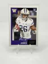2020 Panini Football Score Salvon Ahmed #393 RC Washington Huskies