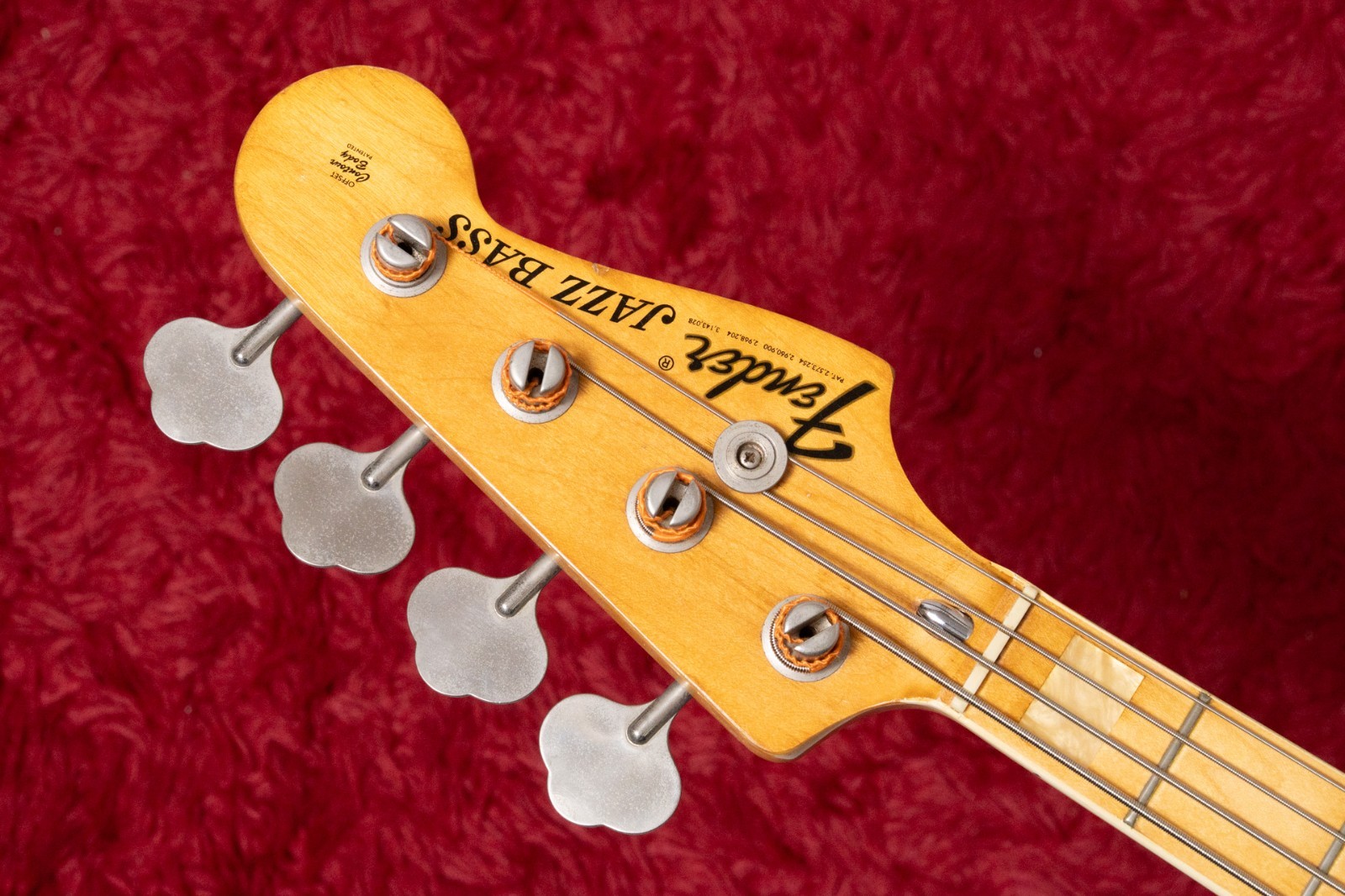 【used】Fender / 1976 Jazz Bass NAT 4.400kg #662408【GIB Yokohama】 5