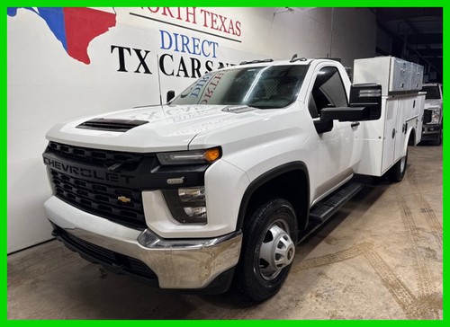 2021 Chevrolet Silverado 3500 4x4 Diesel Dually Service Bed Allison Touch S