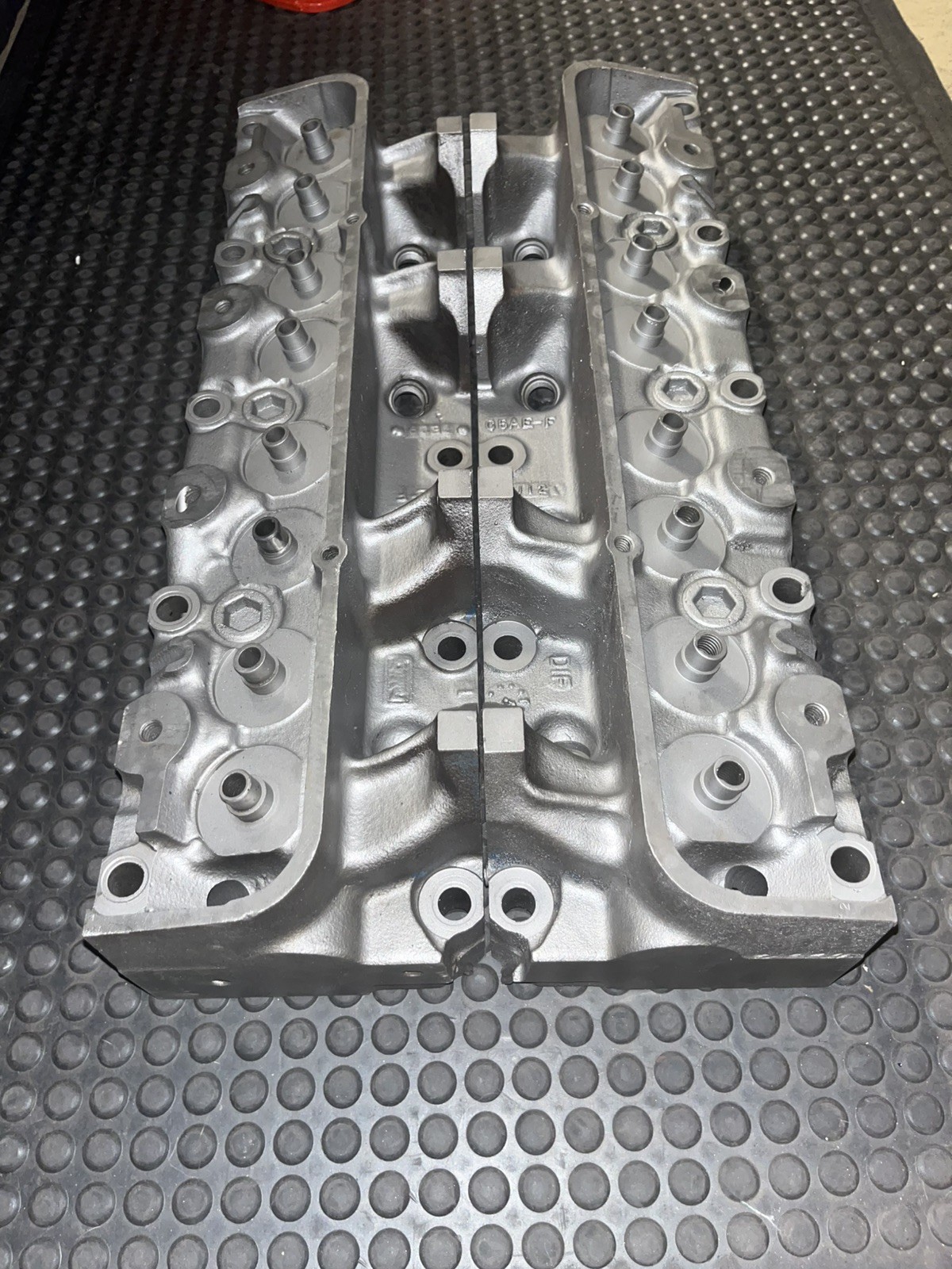 Ford FE 427 Medium Riser C5AE-F Cylinder Heads | eBay