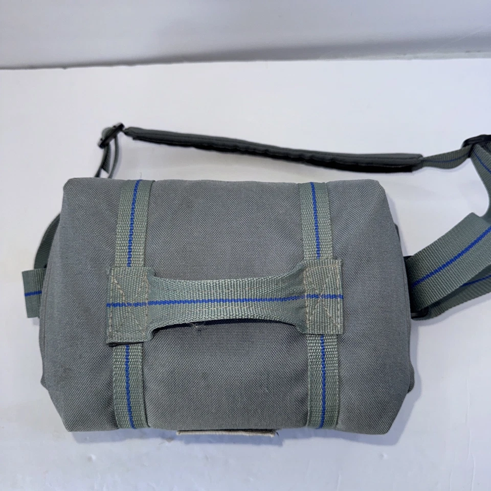 Bolso de hombro Quantaray de lona para cámara o utilitario 4 bolsas laterales aprox 14x8 Foto 2 de 4