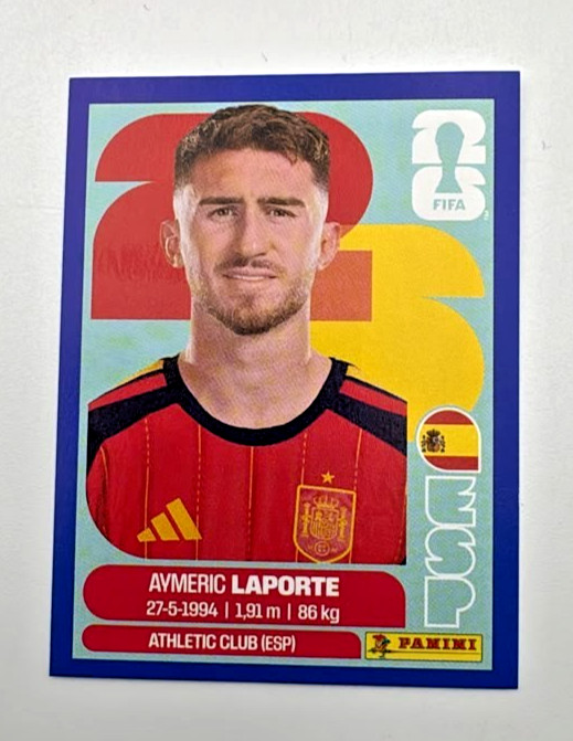 2026 100% Authentic Panini FIFA World Cup Spain Stickers Pick Team Logo Players