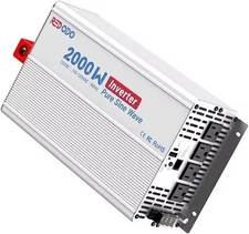 Redodo 2000W Pure Sine Wave Inverter 90% Power Efficiency Digital LCD Display