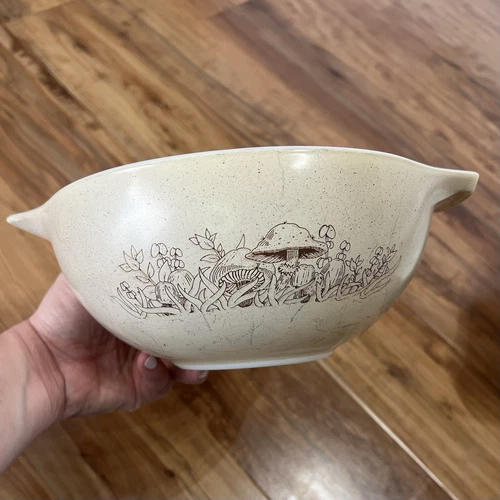 PYREX Forest Fancies Mushroom Cinderella Mixing Pouring Bowl #443 Handles