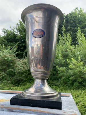 Esso Pokal 50er 60er Patina Deko Garage Le Mans Tankstelle Oldtimer Sammlung  