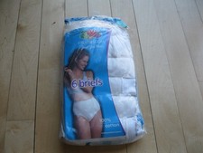Fruit Of The Loom Comfort 100 Cotton Briefs 6 Pack White Women 9 - 2X Large NEW