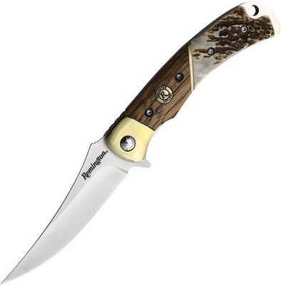 Remington Guide Trailing Point Folding Knife 4'' Closed - Stainless Steel Blade