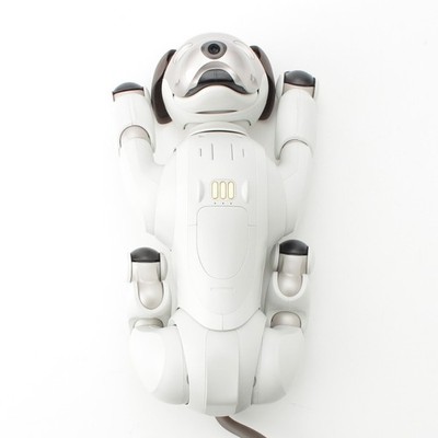Sony aibo ERS-1000 AI Robot Dog Basic White w/ Charger Ball Box