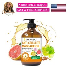 Anti Cellulite Oil Massage Oil for Massage Therapy,Body Oil for Skin Tighteni...