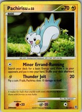 Pachirisu Reverse Holo Rare Diamond and Pearl 35/130 LP on eBay