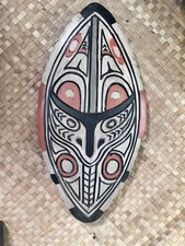 New  PNG Style Shield Tiki Mask by Smokin' Tikis Hawaii Oceanic