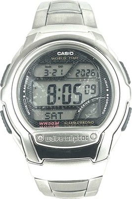 Casio Wave Ceptor Atomic World Time Radio-Controlled NOS WV-58A New Battery