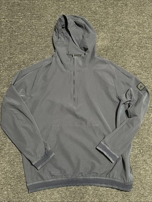 Adidas Adicross Navy Blue 1/4 Zip Pullover Hoodie Mens XL
