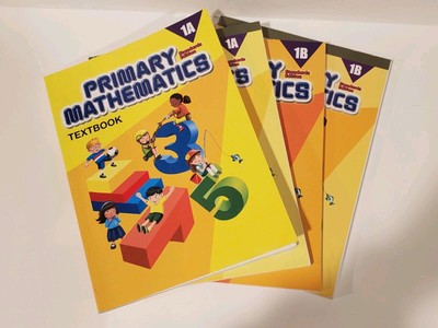 Singapore Math Primary Mathematics Textbooks & Workbooks 1A & 1B Singapore Math