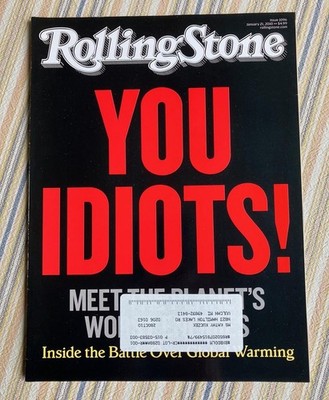 Rolling Stone Issue #1096 / Features Patti Smith / Climate Change / Jan 21, 2010