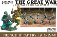 Wargames Atlantic: Great War: French Infantry (1916-1940) Sengalese Sprue 