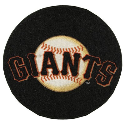 MLB Baseball San Francisco Giants 27'' Round Accent Rug