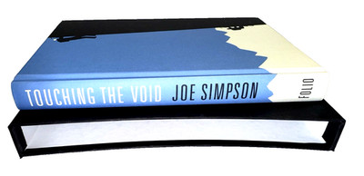 Touching the Void by Joe Simpson First 1st Ed Folio Society HC Slipcover 2008