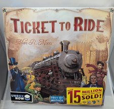 Ticket To Ride Days of Wonder Edition Train Adventure Board Game NEW in Box!