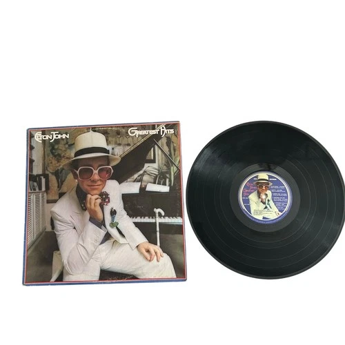 Elton john Greatest Hits Vintage Vinyl LP 1974 MCA Record MCA-2128