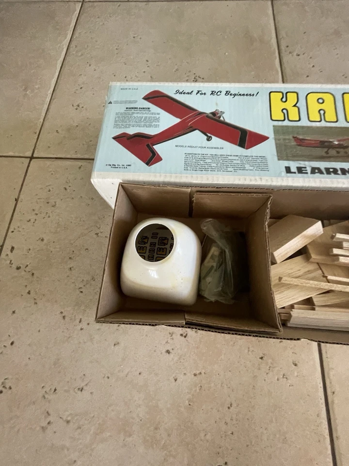 Sig Kadet Mark II Trainer Airplane RC Claude McCullough KIT RC-49 - Image 2 of 4