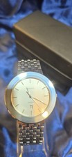 Rado DiaStar Qz Original Bracelet & Rado Travel Case Excellent Condition 36mm