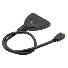 3 IN 1 HDMI Converter Auto Select 4K 1080P HDMI Switch Switcher For PS4 PRO XBox