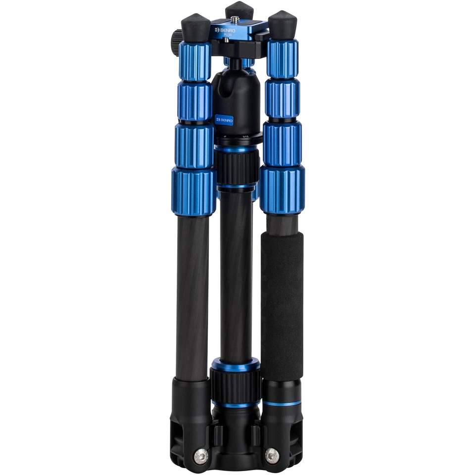 Benro FSL09CN00 Carbon Fiber Slim Travel Tripod Kit W/ Arca Ball Head - Image 2 of 4