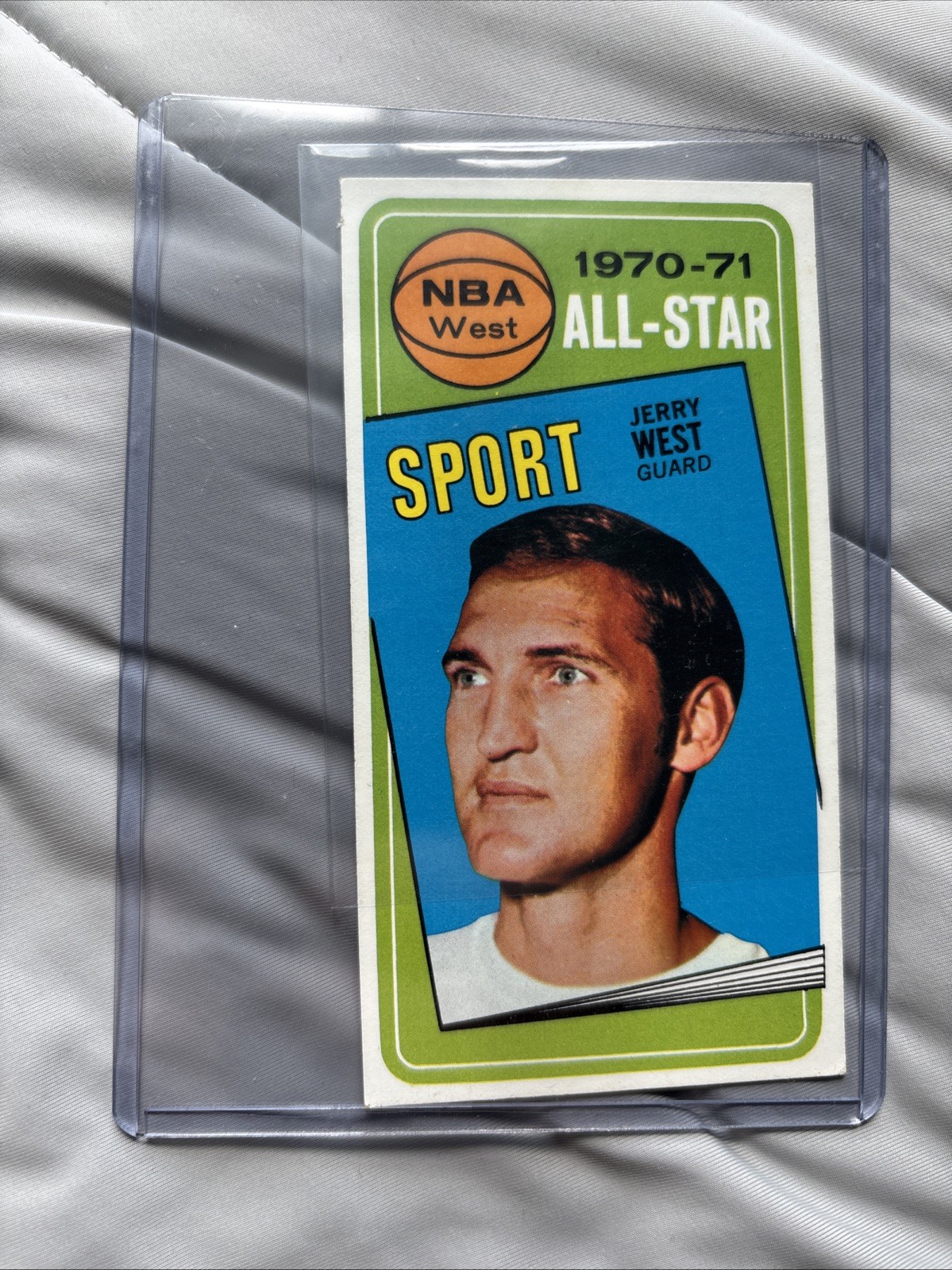 1970-71 Topps - All Star Jerry West #107