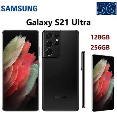 New Samsung Galaxy S21 Ultra 5G SM-G998U 128GB/256GB Unlocked ALL CARRIER 108MP
