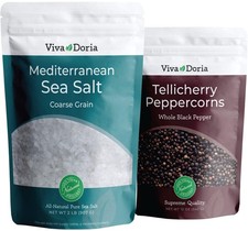 Tellicherry Black Peppercorn, Whole Black Pepper, Black Peppercorns, 12 Oz an...