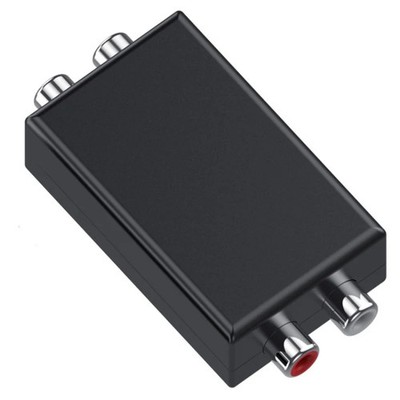 G1 RCA Audio Common Ground Isolator Anti-jamming Noise Reduction Filter Elimina
