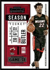 2020-21 Panini Contenders Jimmy Butler Miami Heat #36