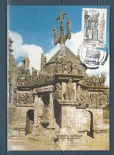 carte  1er jour   enclos paroissiale 29  Guimiliau     1997