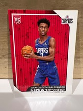 Shai Gilgeous-Alexander 2018 Panini Hoops #262 Rookie RC