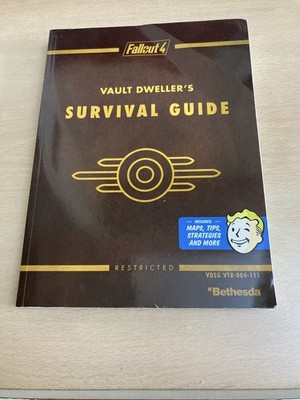 Fallout 4: Vault Dweller's Survival Guide book (strategy guide) Paperback