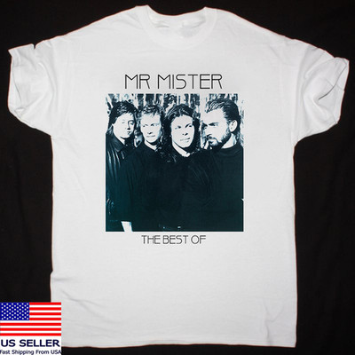 Mr. Mister Best Of White Cotton T Shirt Size S-5XL