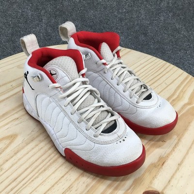 Nike Jordan Basketball Sneakers Mens 8 Jumpman Pro White Fire Red 906876-106 | eBay