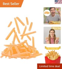 30 Pieces Fake French Fries Play Food Simulation Artificial Food French Fries...