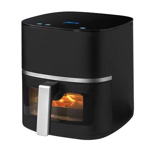 Daewoo 5.5L Digital Air Fryer with Window, Healthy  Assorted sizes 
